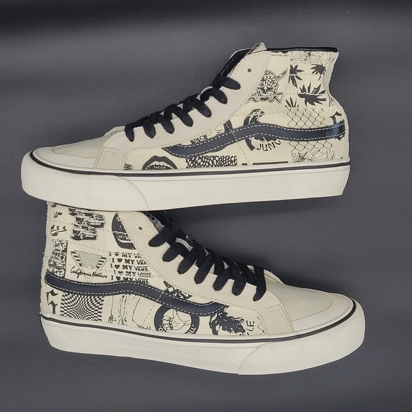 Vans SK8-Hi 138 Decon SF V66 Marshmallow, Men’s 9/Women’s 10.5 – Gently Used - Picture 3 of 14